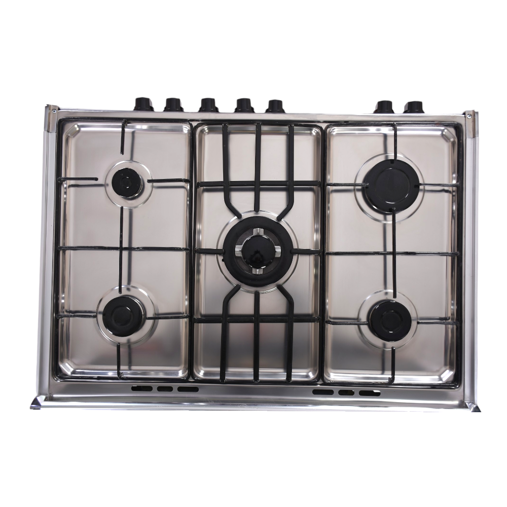 بوتاجاز جي ام سي 5 شعلة اسود زجاجي - الصورة 4